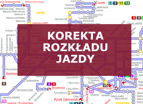 Rozkład jazdy autobusów